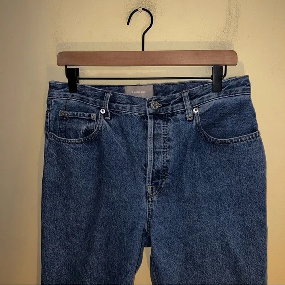 Everlane Women's High Rise Jeans - Blue - Picture 5 of 5